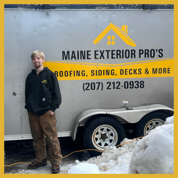 merlin border Merlin is a Roofing Specialist on the Maine Exterior Pros team!